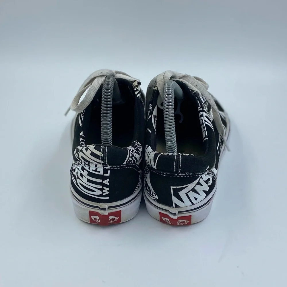 Vans black and white off the wall old Skool womens size 7 - Picture 4 of 6